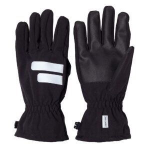 Jonathan kevad-sügis softshell sõrmkindad 'Must' voodriga