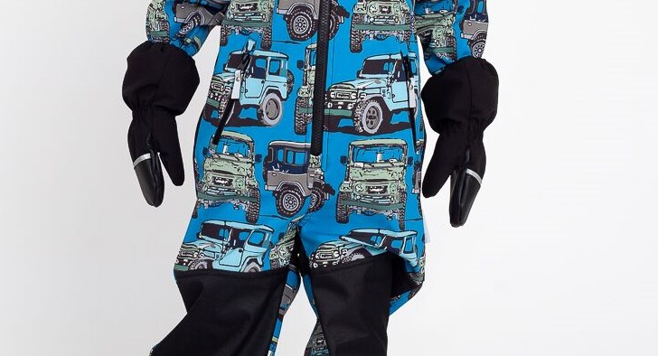 Lilz kids sofshell labakindad