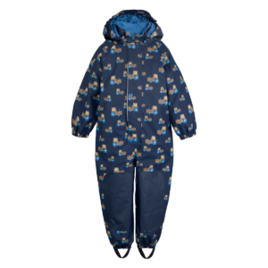 Jonathan tepitud voodriga vihmakombe 'Tumesinine'