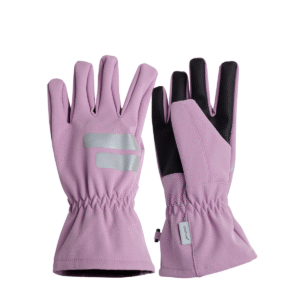 Jonathan kevad-sügis softshell sõrmkindad 'Helelilla' voodriga