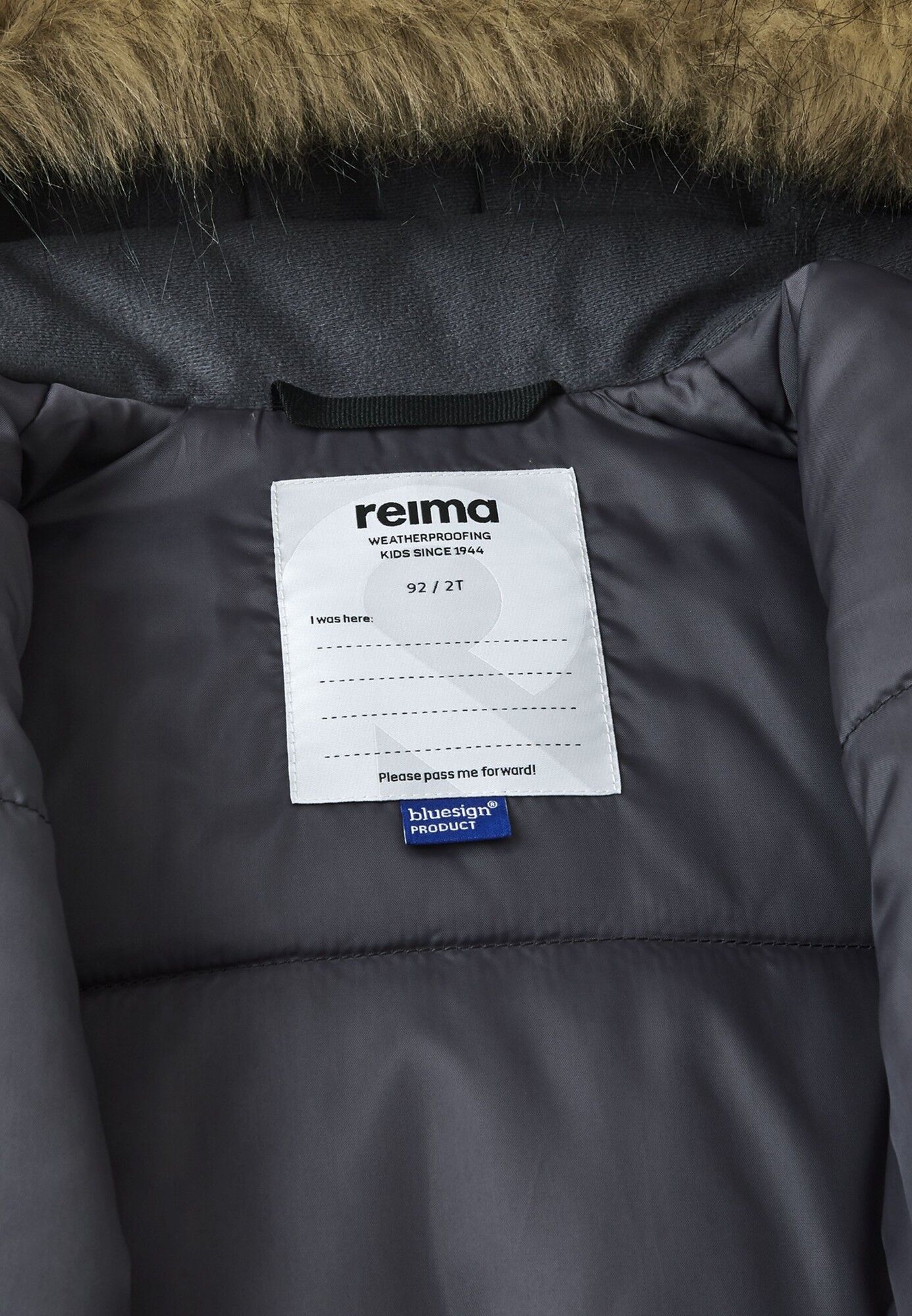 Reima Gotland talvekombe 'Soft black' 5100117C-9780